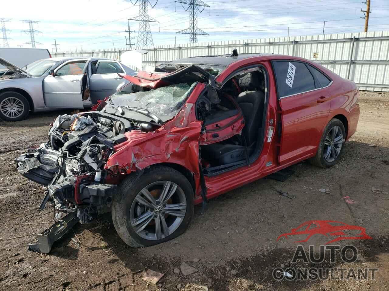 VOLKSWAGEN JETTA 2022 - 3VW7M7BUXNM011648