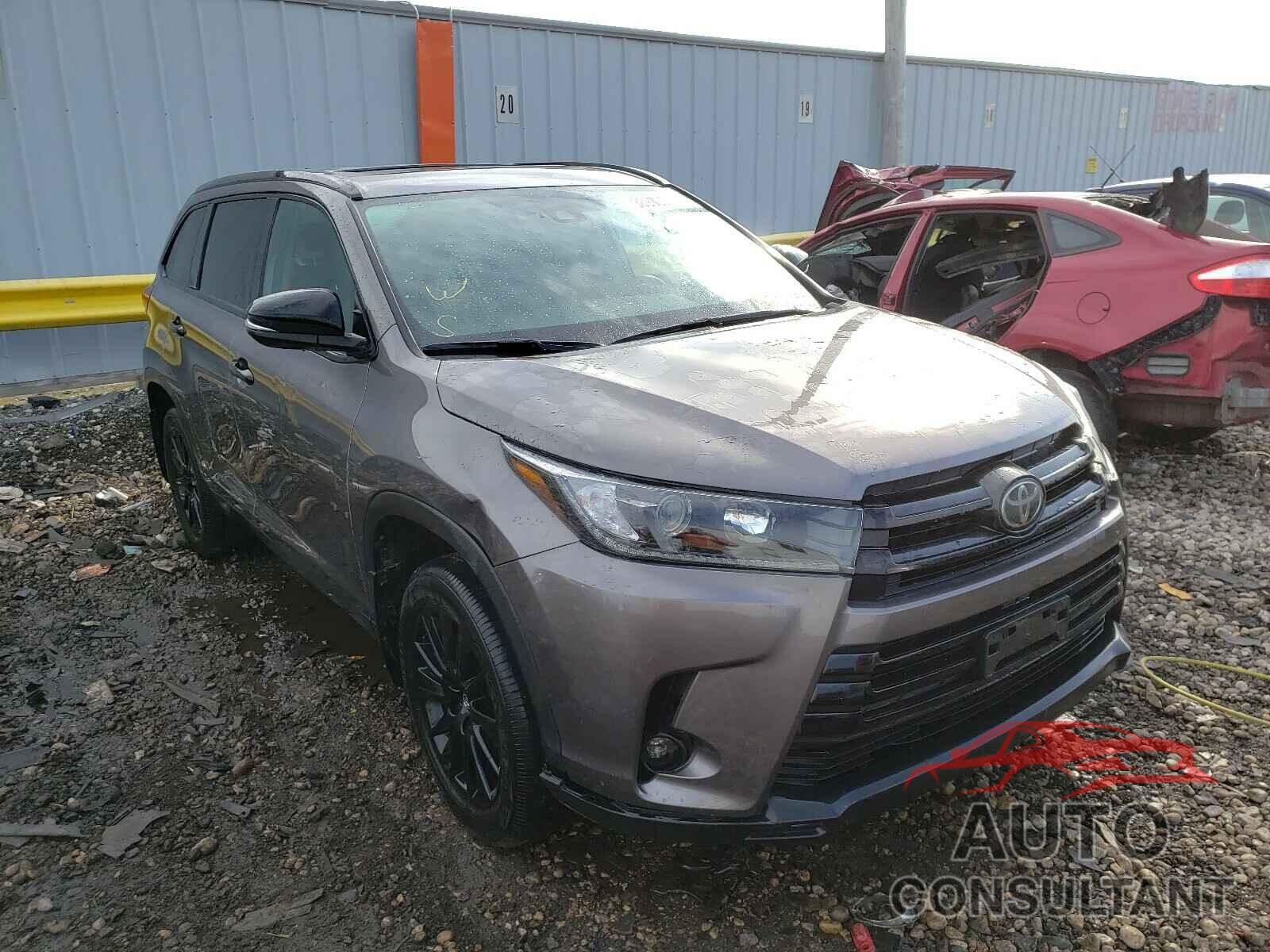 TOYOTA HIGHLANDER 2019 - 5TDJZRFH6KS969653