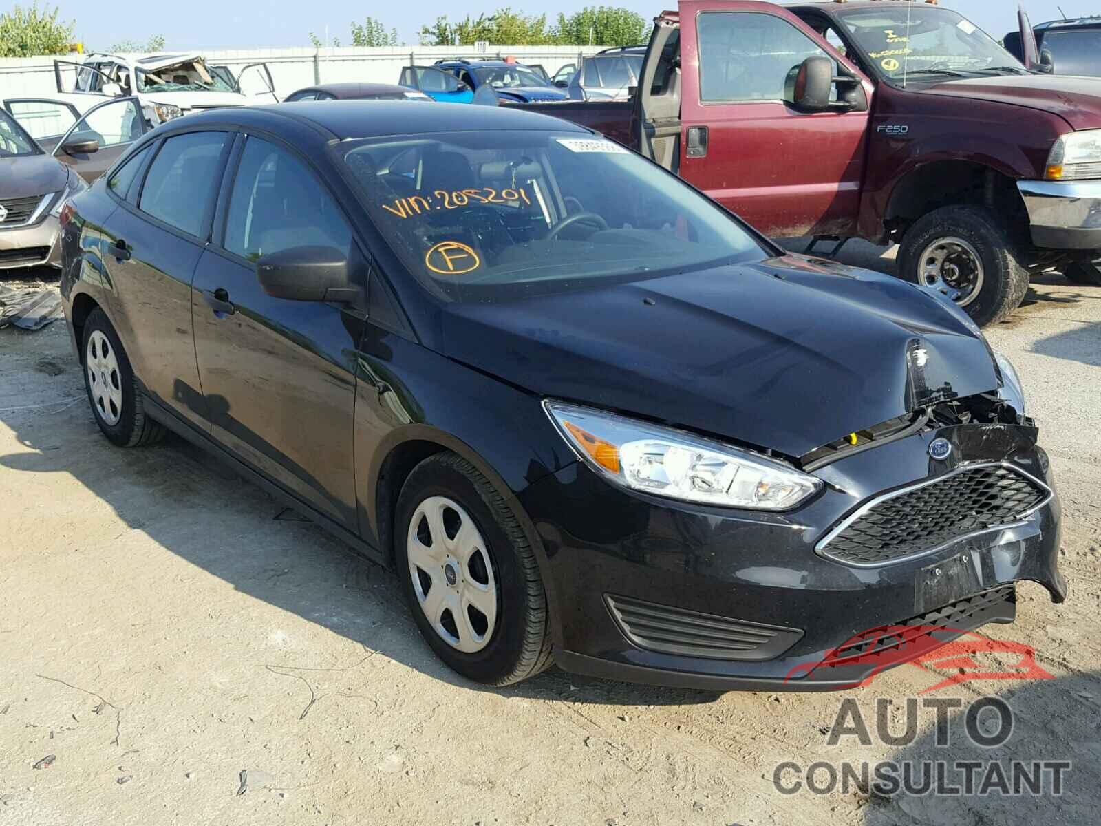 FORD FOCUS 2017 - 1FADP3E22HL205201
