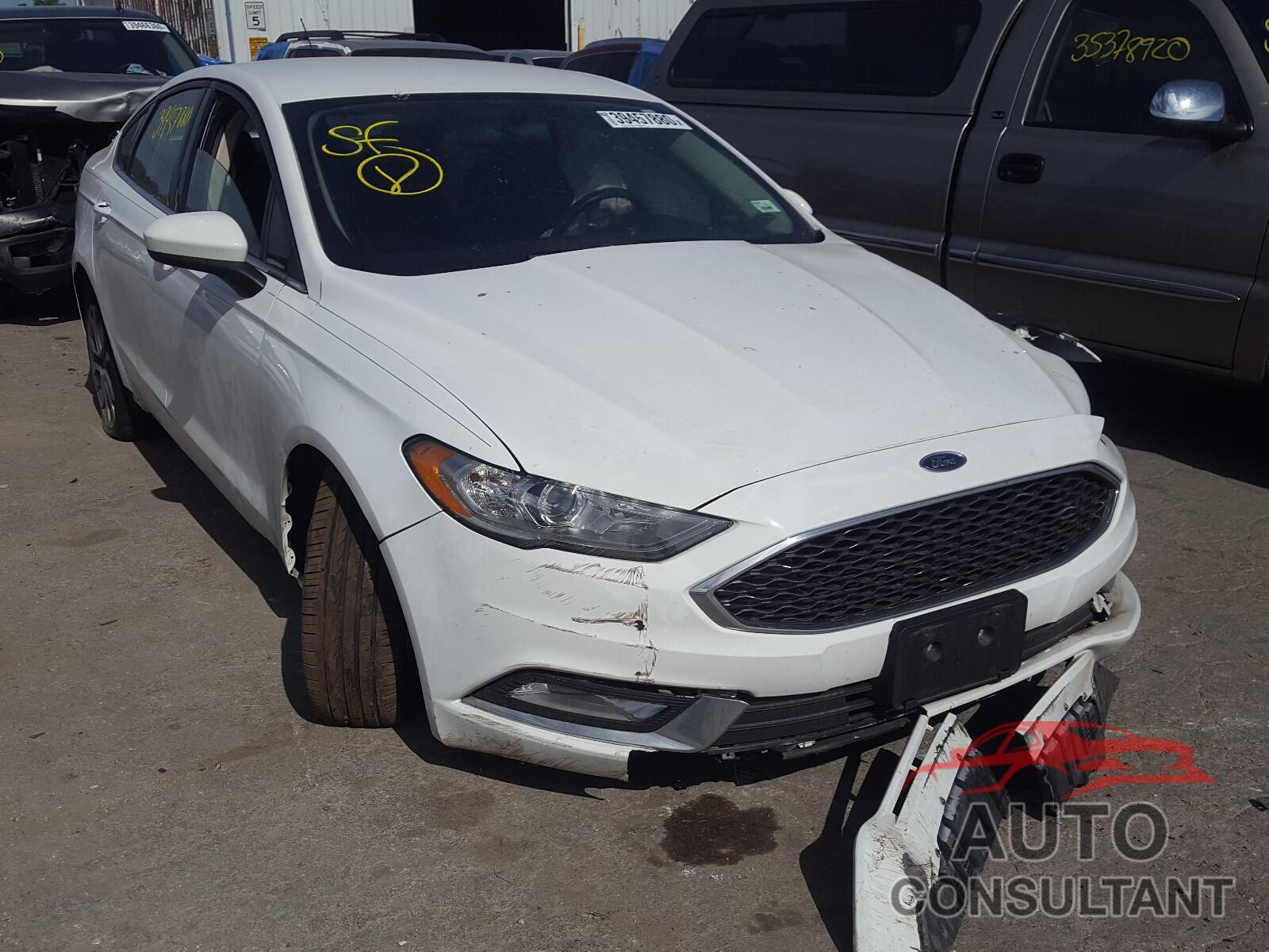 FORD FUSION 2017 - 3FA6P0T97HR145537