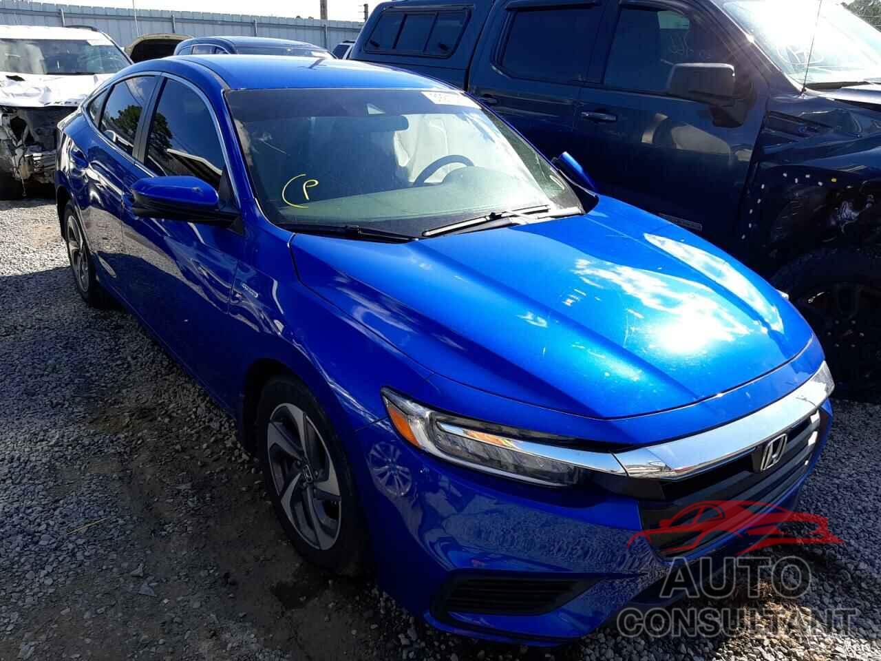 HONDA INSIGHT 2019 - 19XZE4F52KE012342