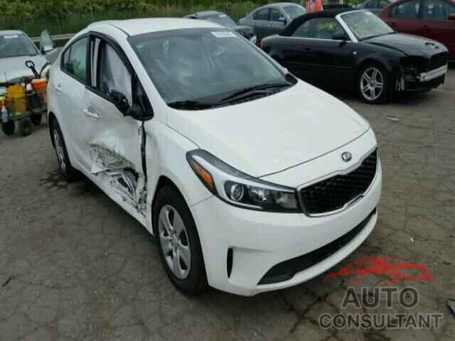 KIA FORTE 2017 - 3KPFK4A77HE018022