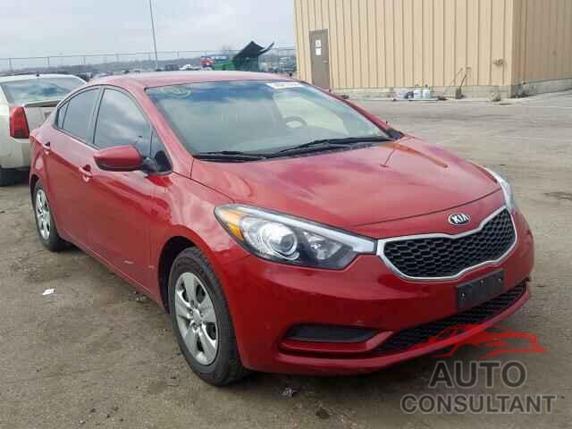 KIA FORTE 2016 - KNAFK4A69G5566537