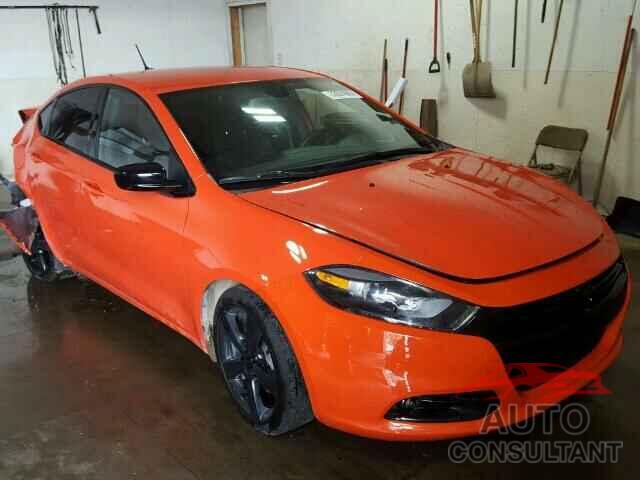 DODGE DART 2015 - 1C3CDFBB9FD352504