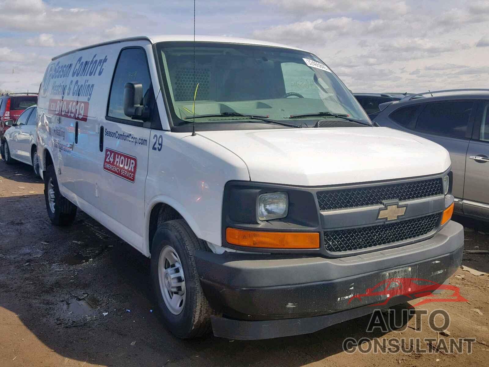 CHEVROLET EXPRESS 2017 - 1GCWGAFF7H1110668