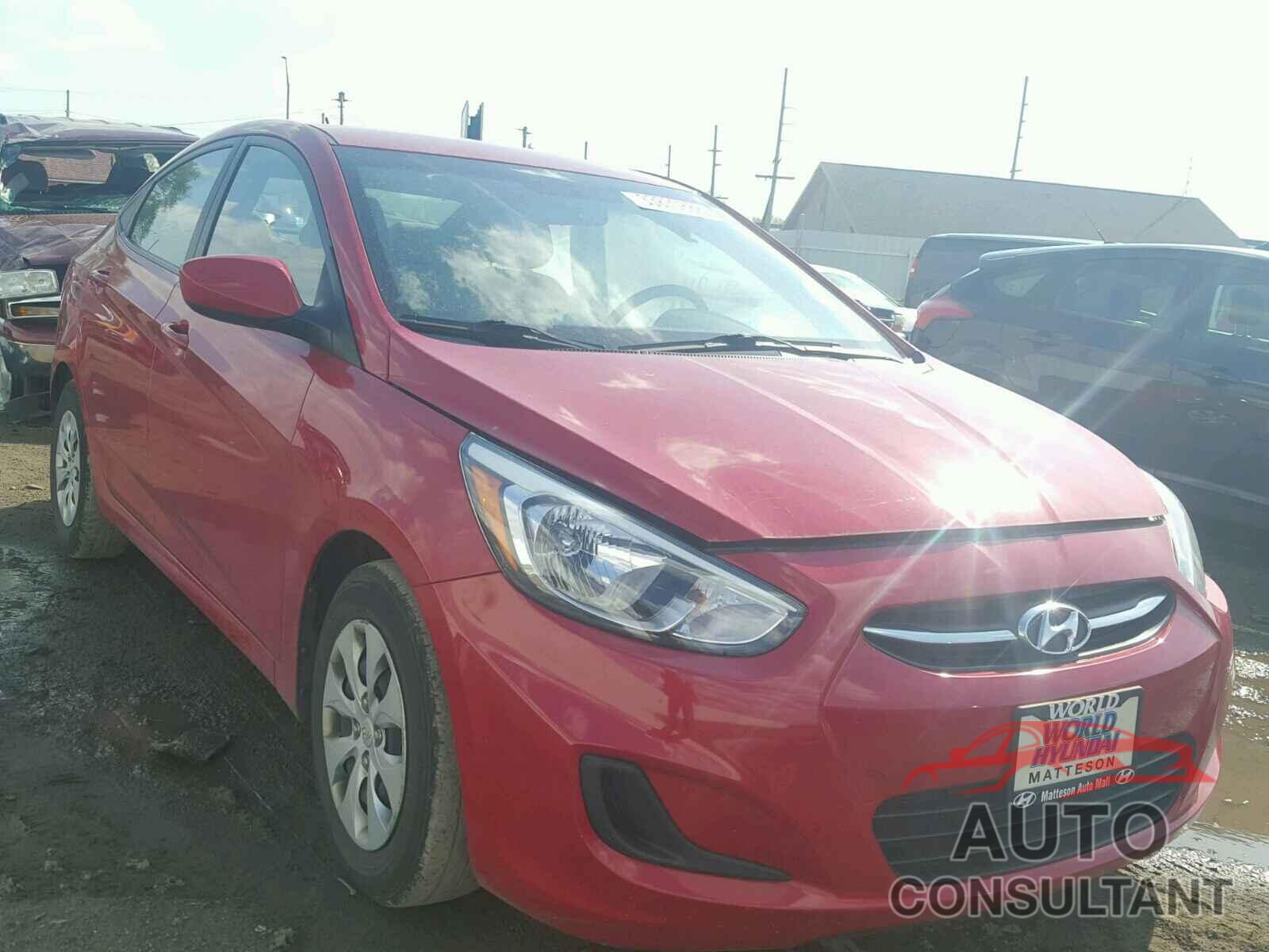 HYUNDAI ACCENT 2016 - KMHCT4AE9GU154808