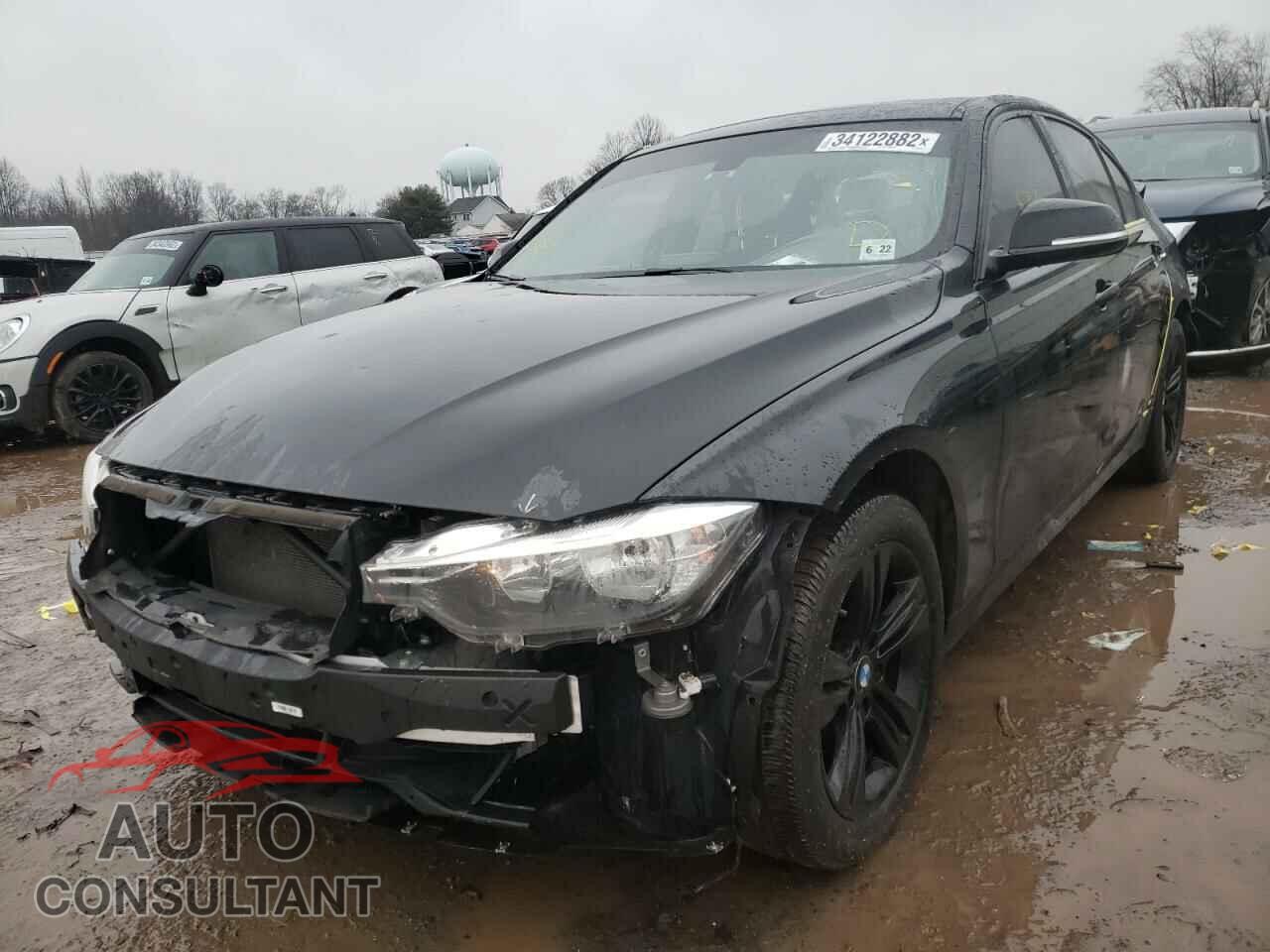 BMW 3 SERIES 2017 - WBA8D9G38HNU64404