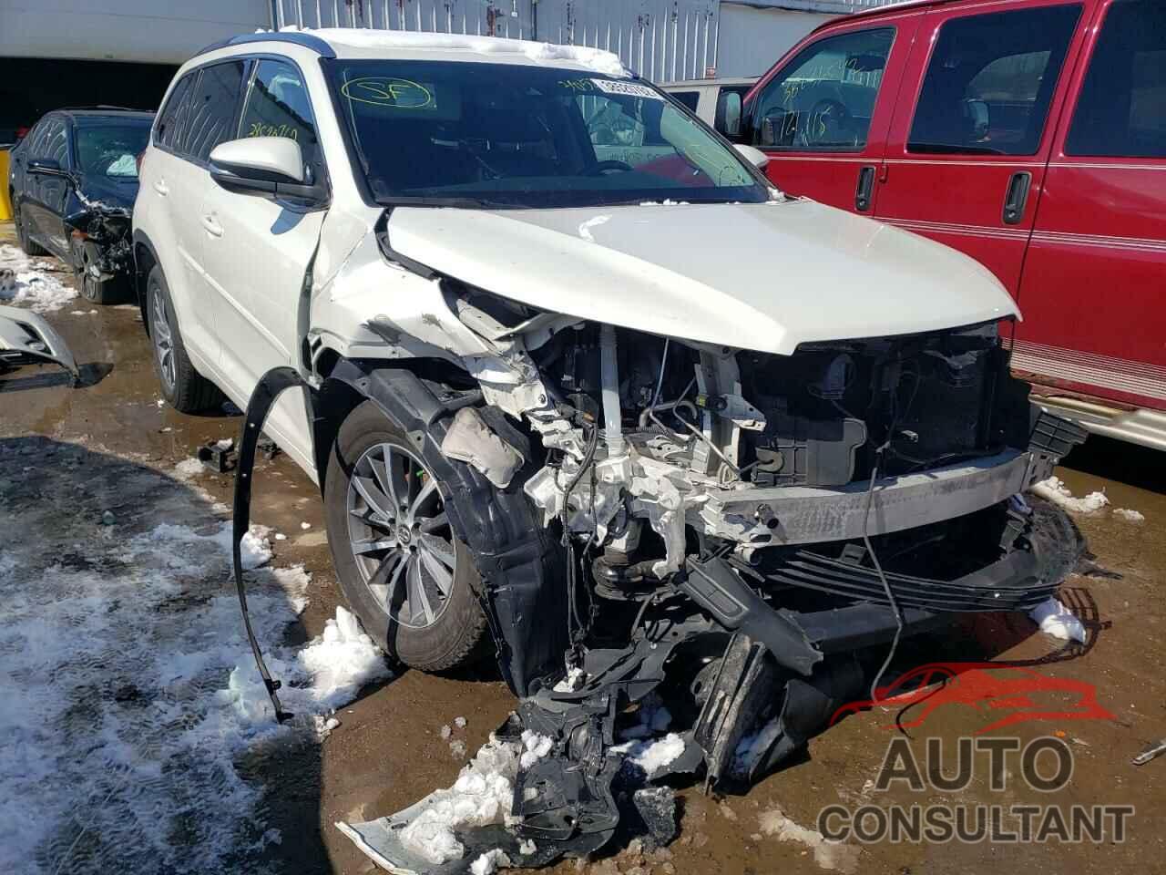 TOYOTA HIGHLANDER 2017 - 5TDJZRFH2HS521659