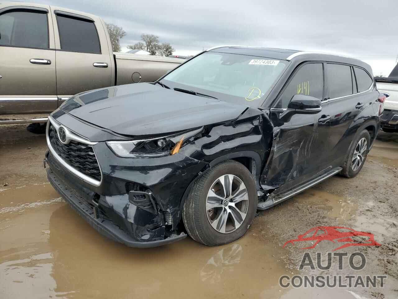 TOYOTA HIGHLANDER 2022 - 5TDGZRAH5NS540350