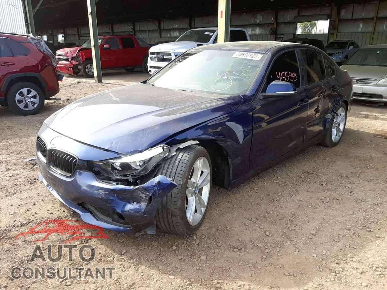 BMW 3 SERIES 2016 - WBA8E1G5XGNU10584