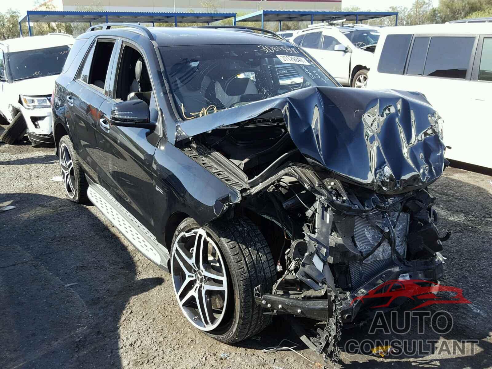 MERCEDES-BENZ GLE43 2017 - 4JGDA6EB3HA938166