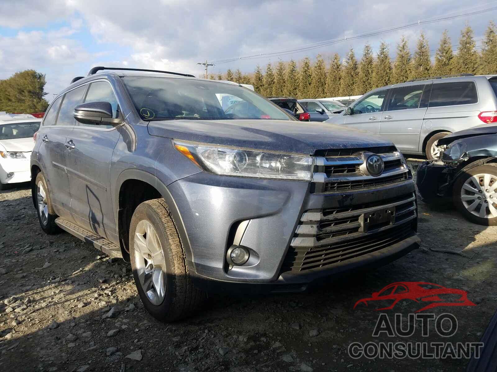 TOYOTA HIGHLANDER 2018 - 5TDDZRFH0JS820912