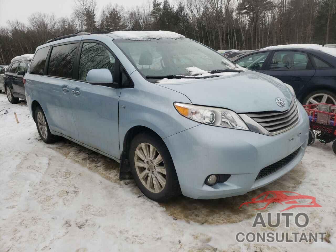 TOYOTA SIENNA 2017 - 5TDDZ3DCXHS158481