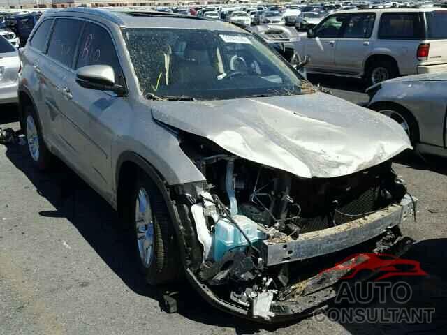 TOYOTA HIGHLANDER 2015 - 5TDDKRFH0FS177053