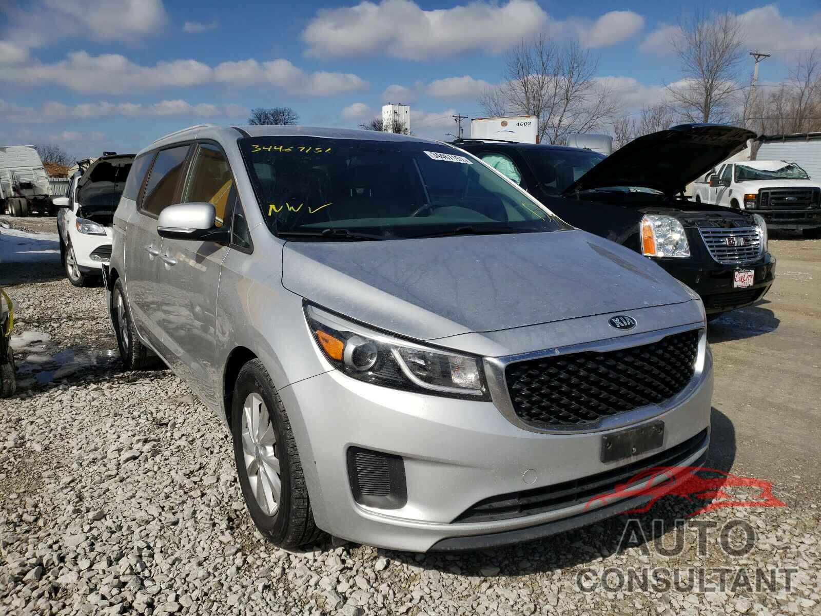 KIA SEDONA 2015 - KNAE45LC6J6012078