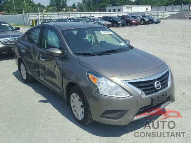 NISSAN VERSA 2016 - 3N1CN7APXGL893295