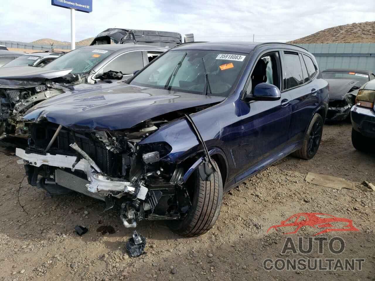 BMW X3 2022 - 5UX43DP05N9J07990