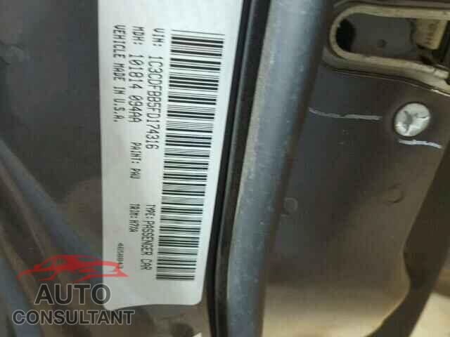 DODGE DART 2015 - 1C3CDFBB5FD174316
