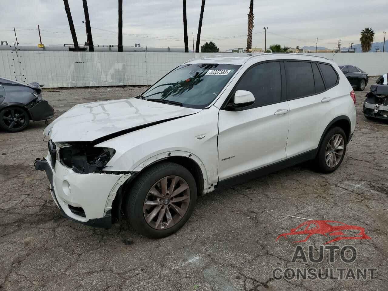 BMW X3 2015 - 5UXWX9C50F0D51325