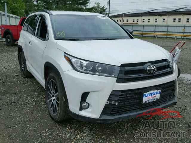 TOYOTA HIGHLANDER 2017 - 5TDJZRFH2HS358351