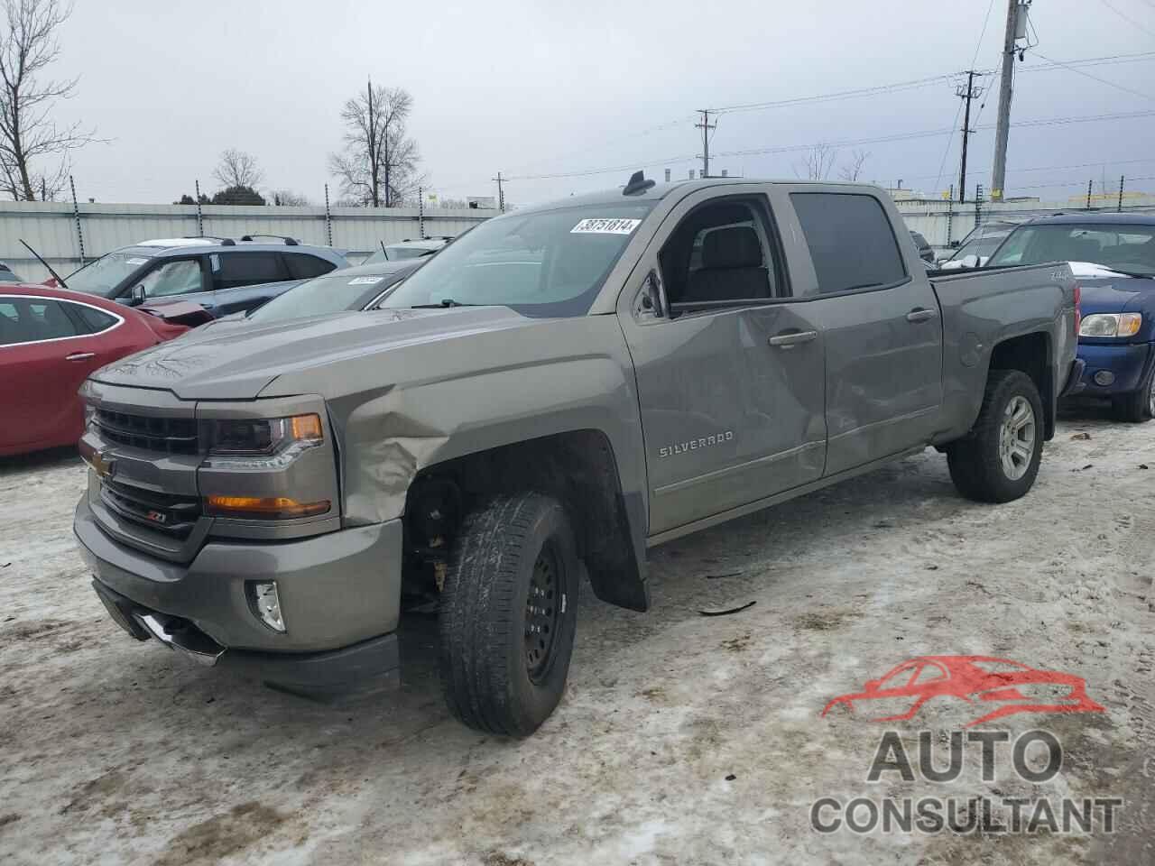 CHEVROLET SILVERADO 2017 - 3GCUKREC6HG347469