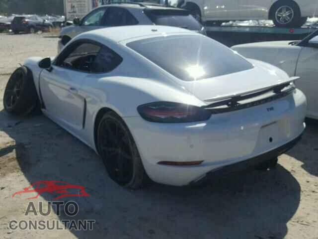 PORSCHE CAYMAN 2017 - WP0AB2A85HS285552