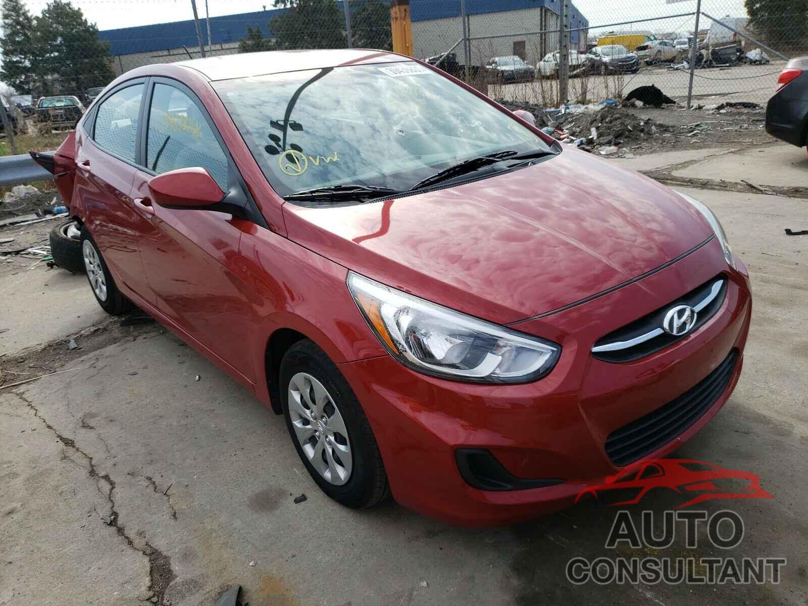 HYUNDAI ACCENT 2017 - KMHCT4AE8HU355746
