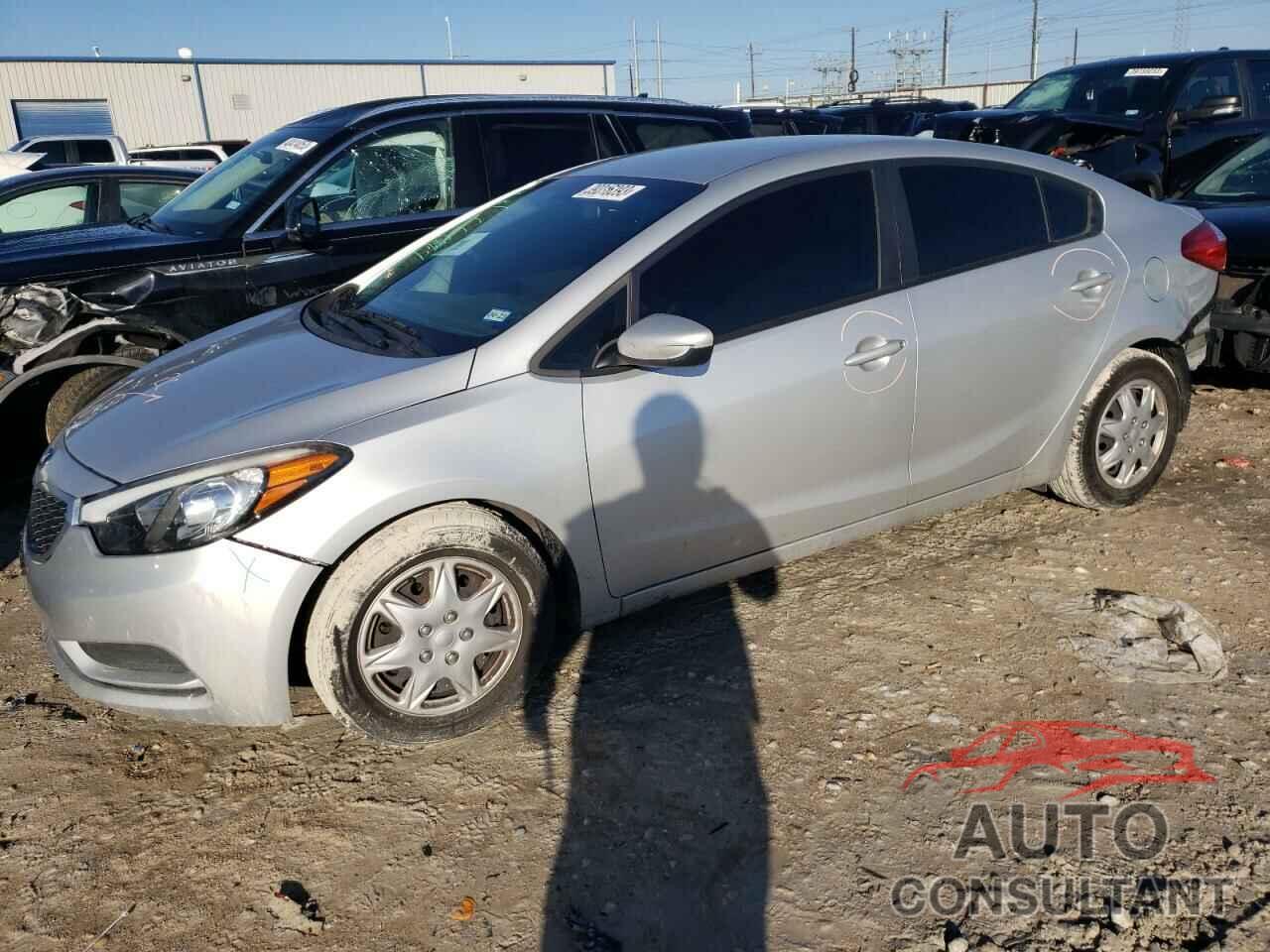 KIA FORTE 2016 - KNAFK4A65G5548889