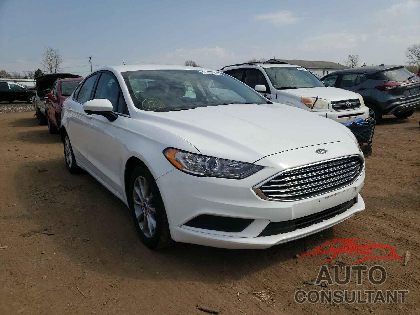 FORD FUSION 2017 - 3FA6P0H73HR142710