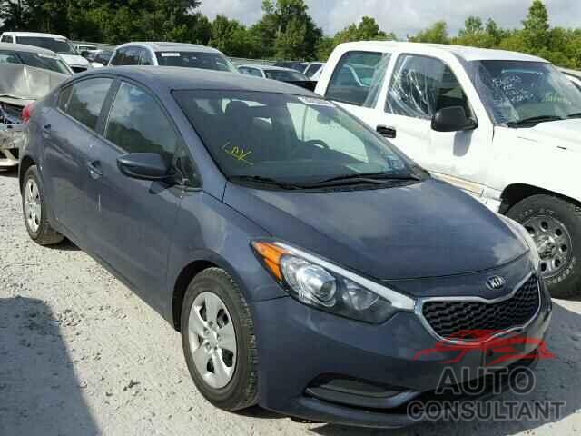 KIA FORTE 2016 - KNAFK4A6XG5467239