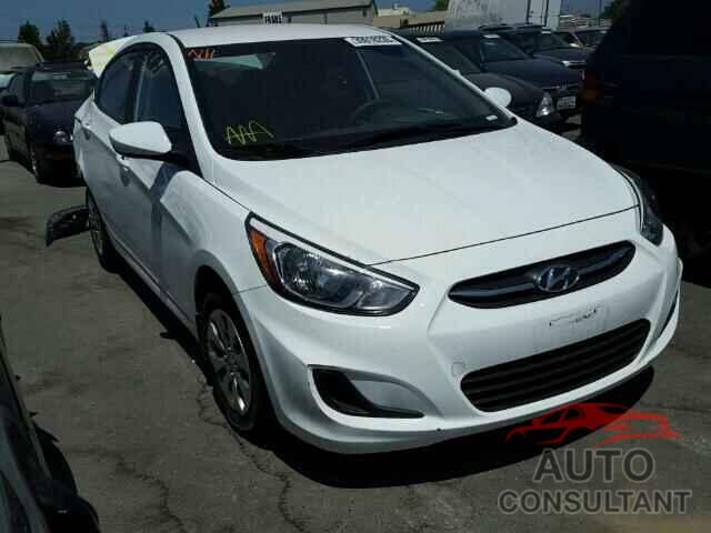 HYUNDAI ACCENT 2015 - KMHCT4AE3FU920997