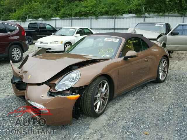 PORSCHE 911 2016 - WP0CB2A9XGS154486