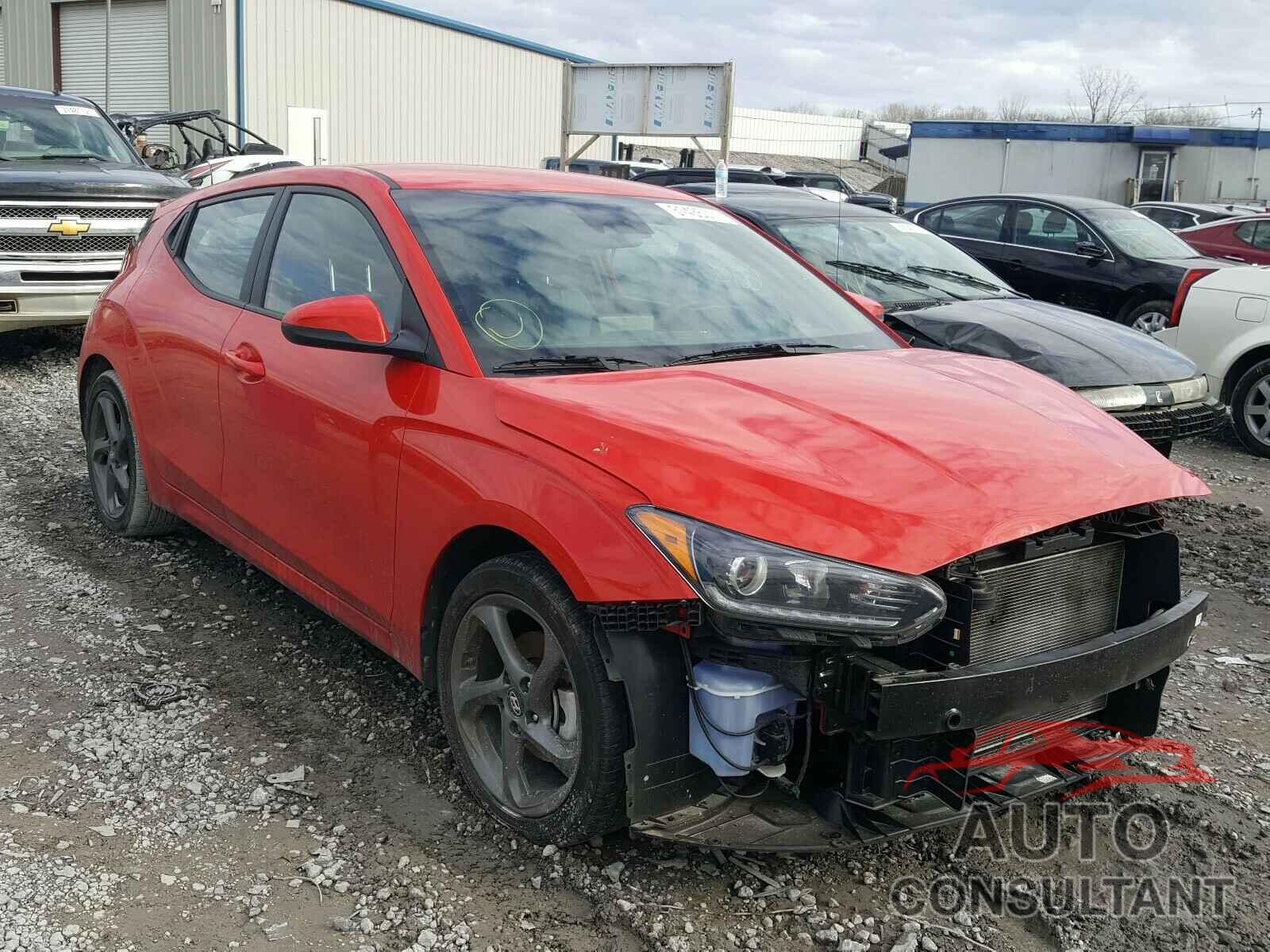 HYUNDAI VELOSTER 2019 - KMHTG6AF2KU016304