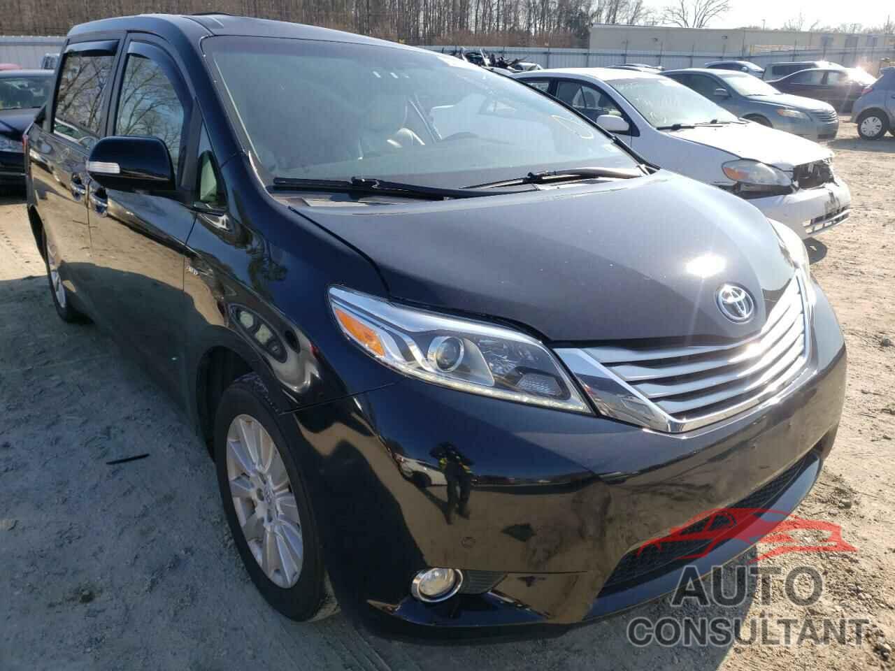 TOYOTA SIENNA 2017 - 5TDDZ3DC6HS155075