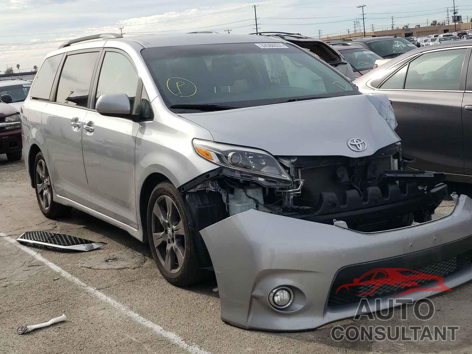 TOYOTA SIENNA 2017 - 5TDXZ3DCXHS878151