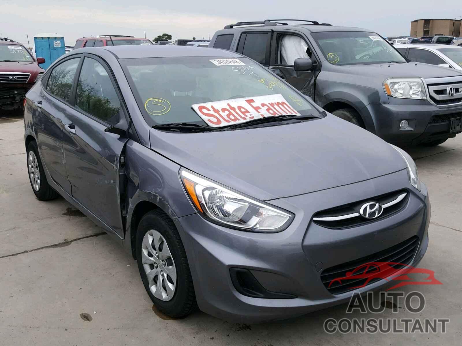 HYUNDAI ACCENT 2016 - KMHCT4AE2GU053836
