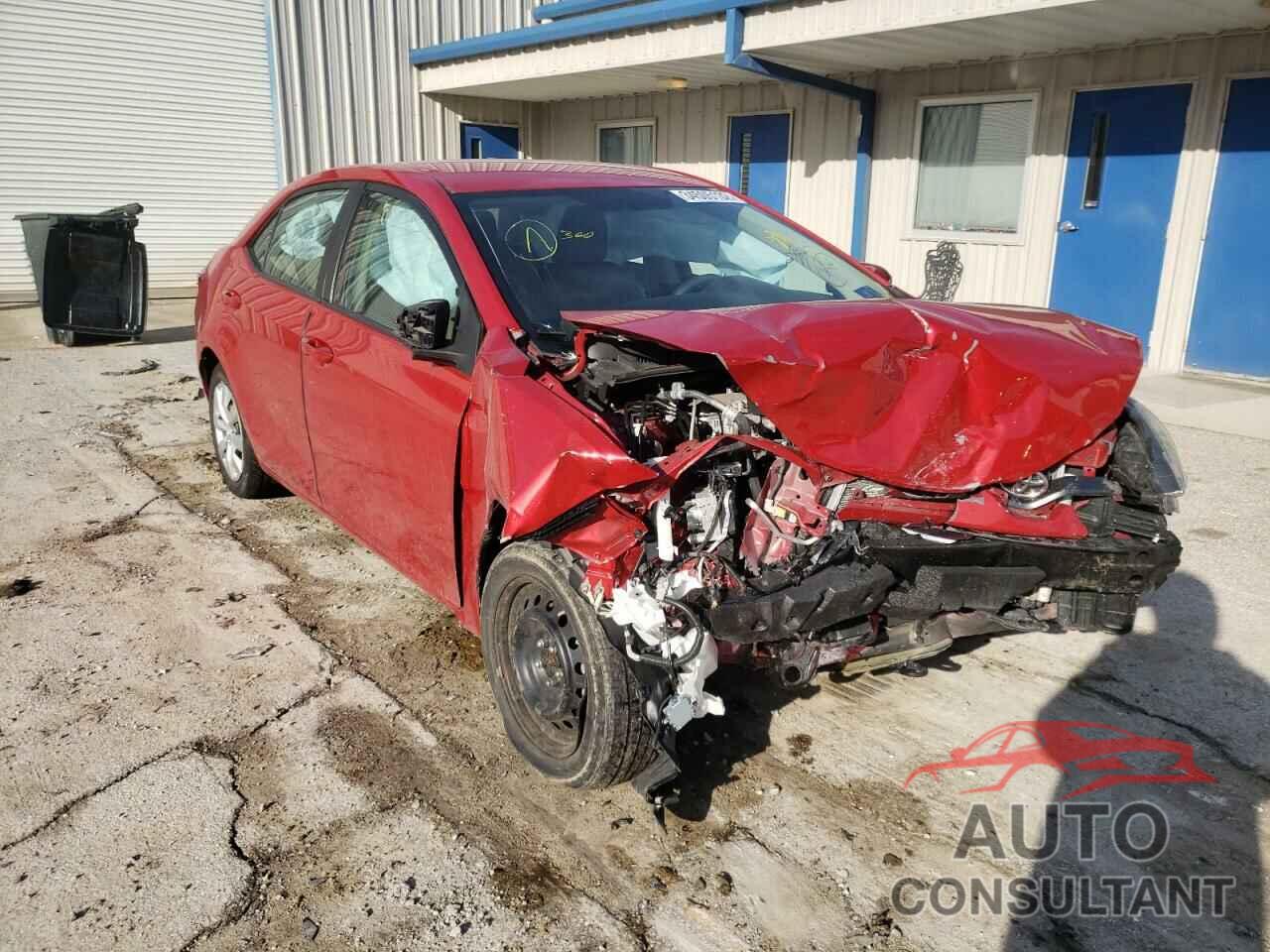 TOYOTA COROLLA 2016 - 2T1BURHE2GC499157