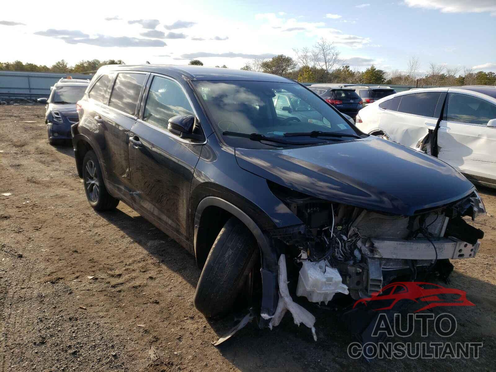 TOYOTA HIGHLANDER 2018 - 5TDBZRFH2JS838433