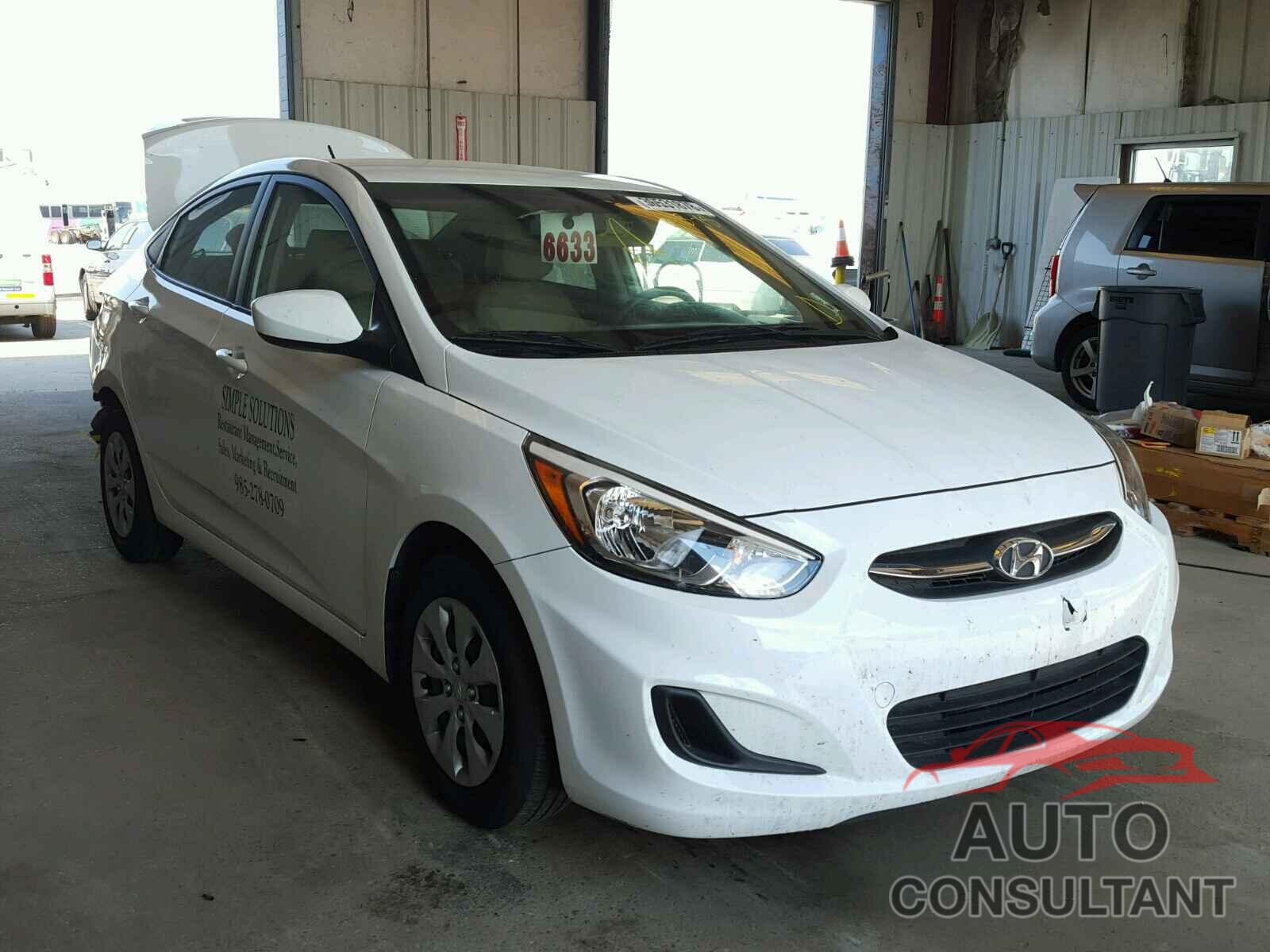 HYUNDAI ACCENT 2017 - KMHCT4AE6HU345989