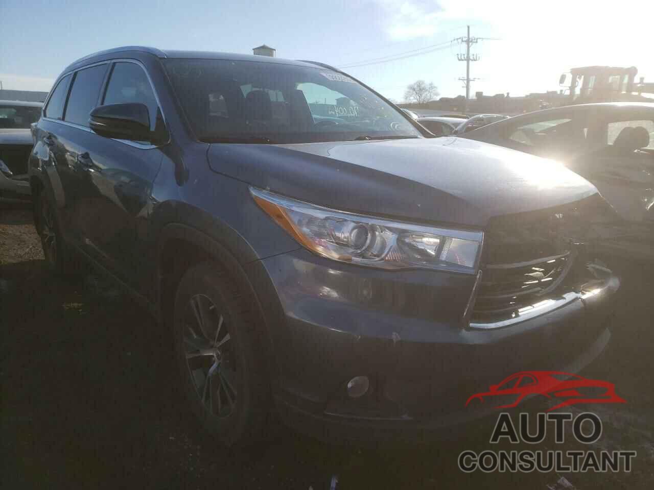 TOYOTA HIGHLANDER 2016 - 5TDJKRFH3GS504808