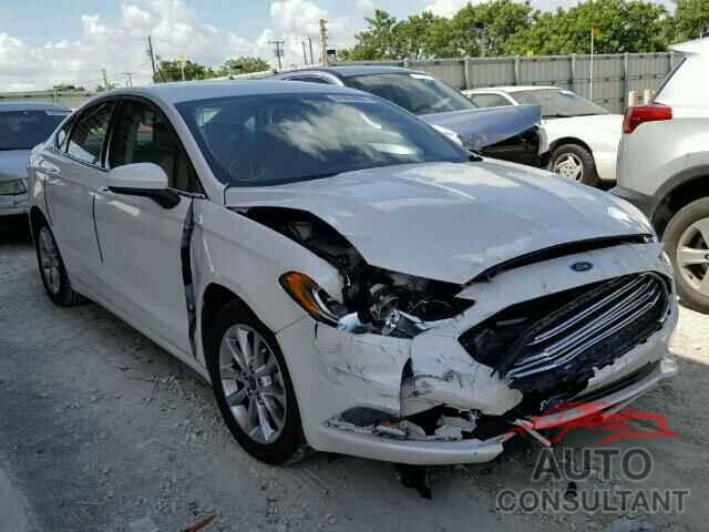 FORD FUSION 2017 - 3FA6P0HD1HR137849