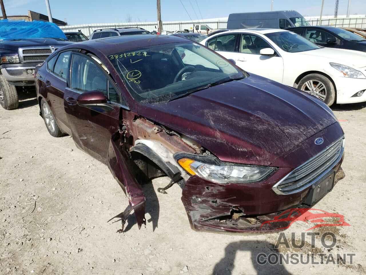FORD FUSION 2017 - 3FA6P0H73HR155764