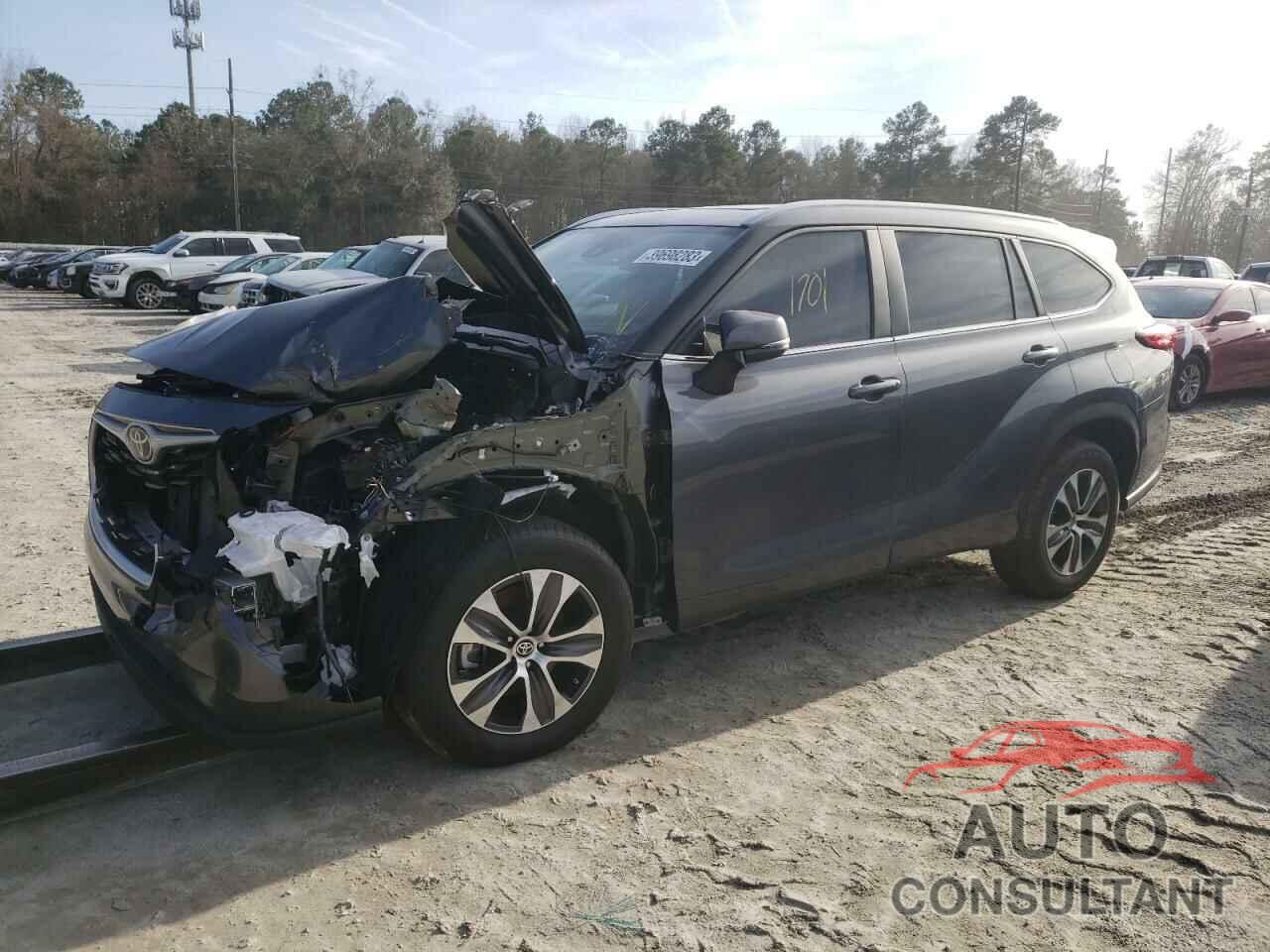 TOYOTA HIGHLANDER 2023 - 5TDKDRAH9PS002603