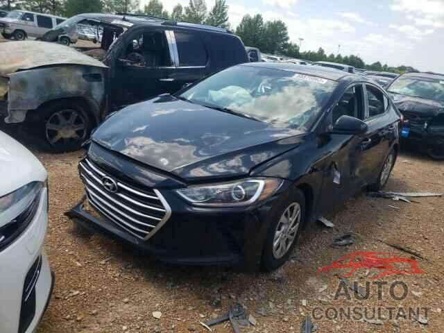 HYUNDAI ELANTRA 2017 - 5NPD74LF3HH209803