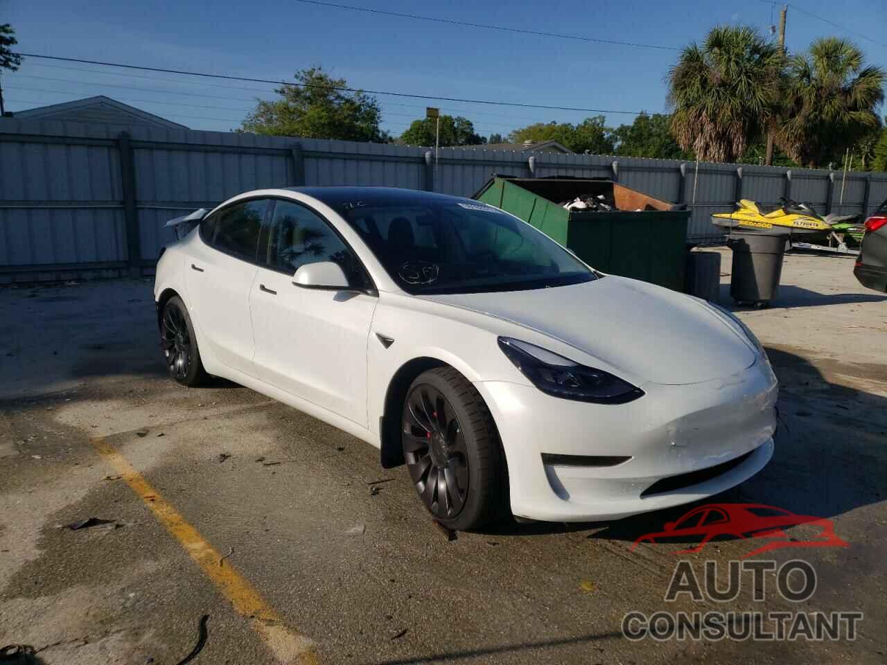 TESLA MODEL 3 2021 - 5YJ3E1ECXMF991058