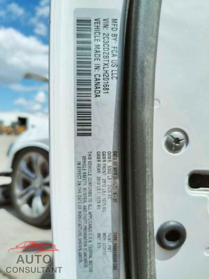 DODGE CHALLENGER 2020 - 2C3CDZBTXLH201681