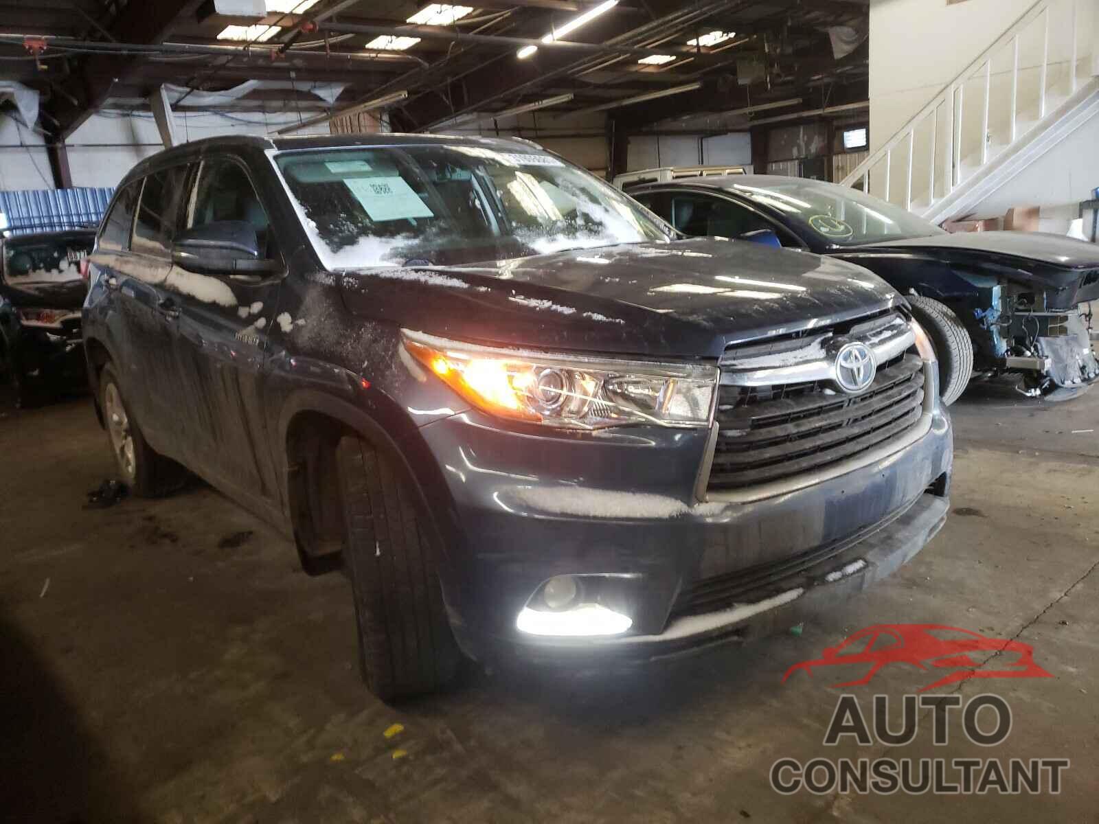 TOYOTA HIGHLANDER 2016 - 5TDDCRFH2GS016993
