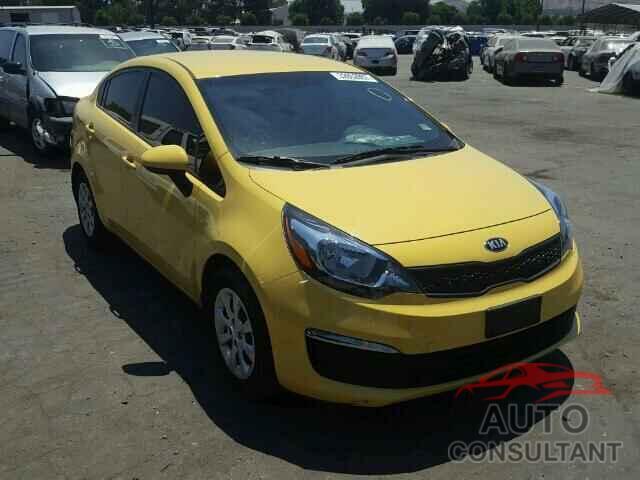 KIA RIO 2016 - KNADM4A30G6574902