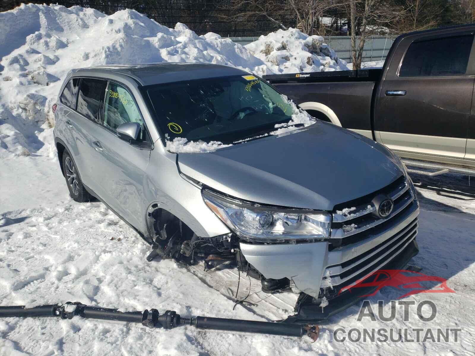 TOYOTA HIGHLANDER 2019 - 5TDBZRFH8KS972011