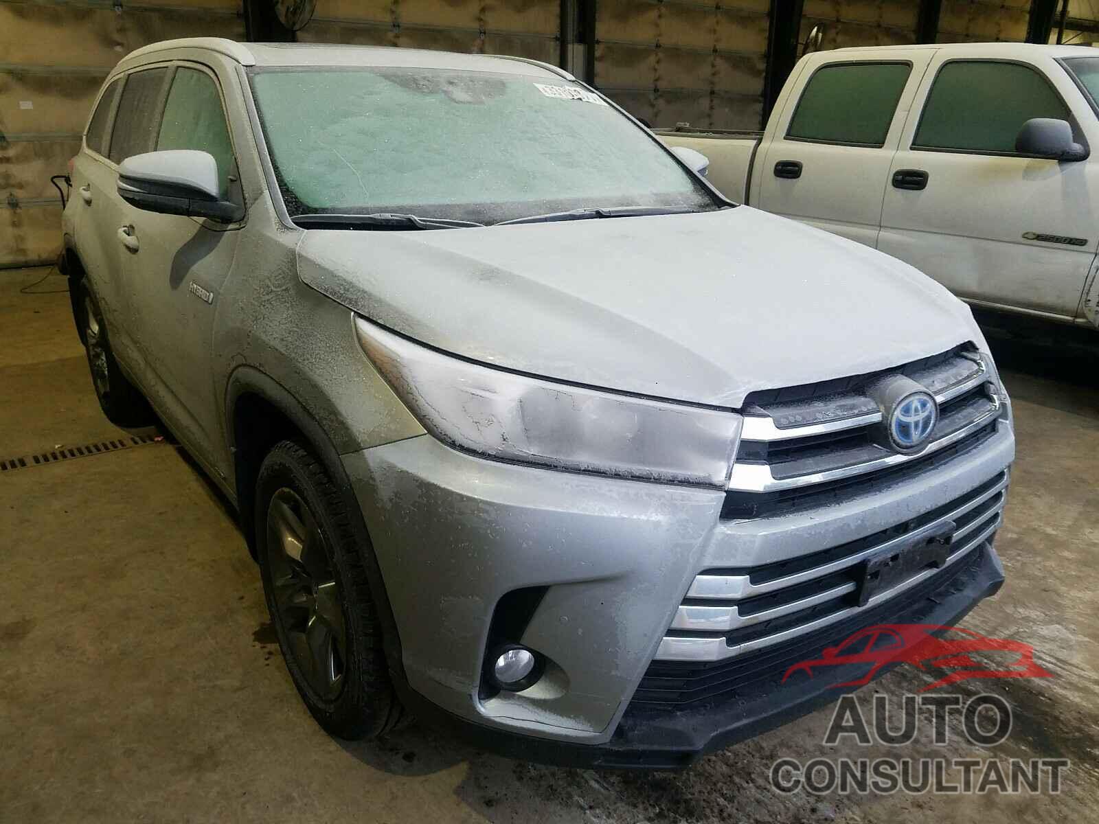 TOYOTA HIGHLANDER 2017 - 5TDDGRFH2HS031144